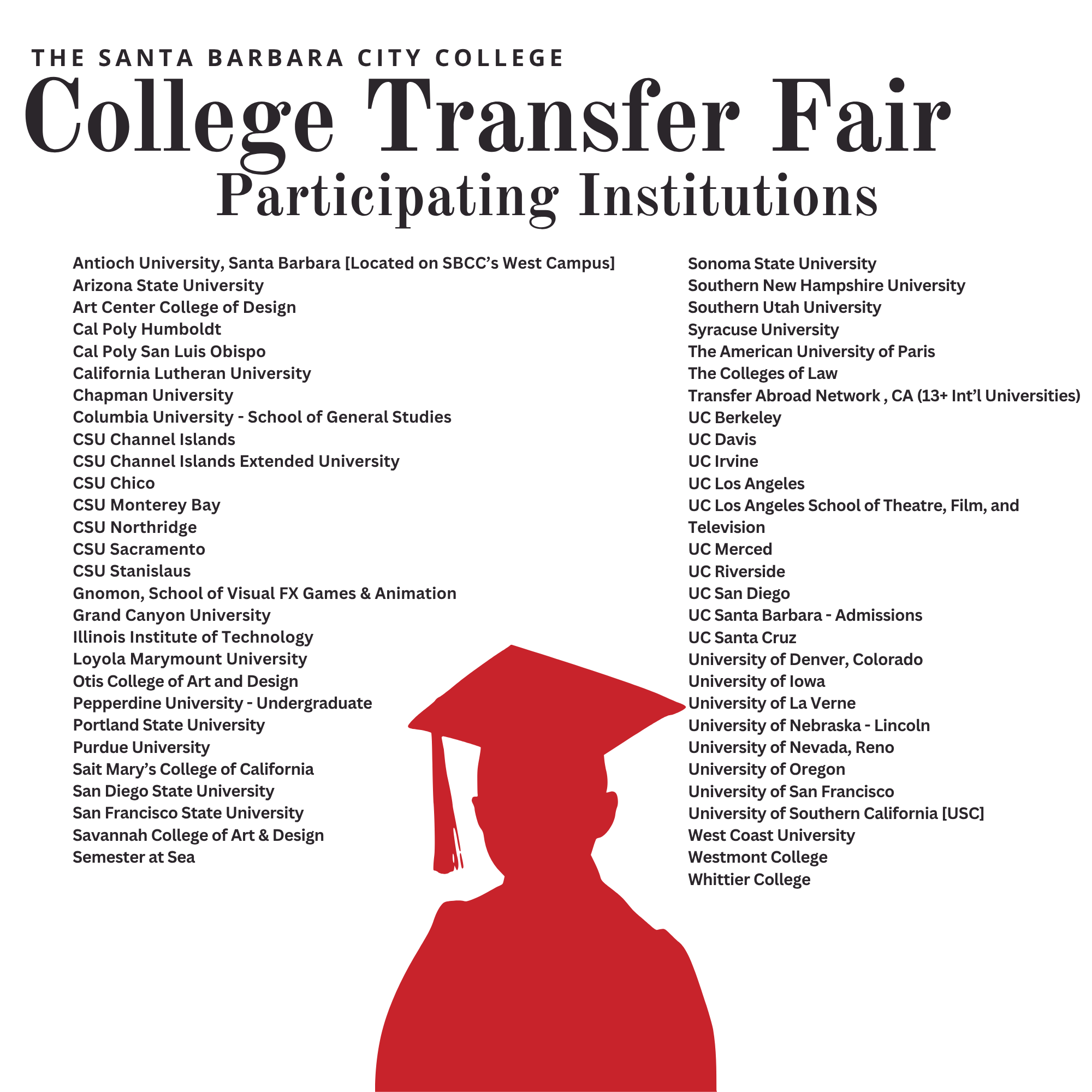 Transfer Fair Participants